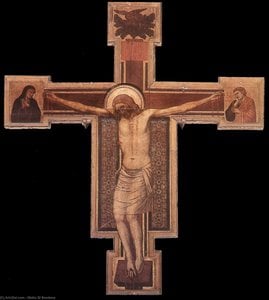 Crucifix (14) — Đijoto Di Bondone, Proto-renaissance