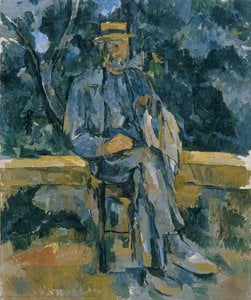 Portrait Of Peasant — პოლ სეზან, Post-impressionism