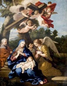 The Holy Family With Angels — Pietro Da Cortona, Baroque Grandeur & Synthesis