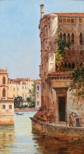 Venice, Palazzo Contarini — Antonietta Brandeisová