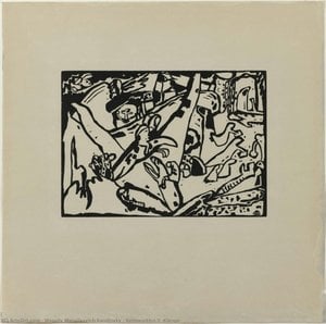 Komposition Ii (klänge) — Wassily Wassilyevich Kandinsky, Early Abstraction
