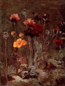 Композиція З Шавлією Та Ранункулюсом — Vincent Willem Van Gogh