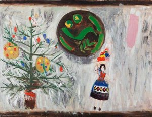 Xmas Tree, Large Ball — David Alan Redpath Michie