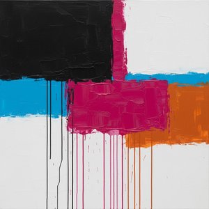 Monumental Strata Of Gravity: A Singular Study In Chromatic Tension And Fluid Form