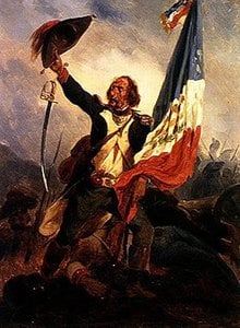 PORTE DRAPEAU DE LA REPUBLIQUE