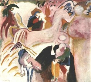 Cavalli, Fondazione Gabriele Münter, Städtisc — Wassily Wassilyevich Kandinsky