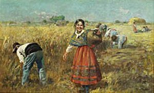 Niña Con Cantaro — Alberto Pla Y Rubio