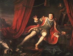 David Garrick As Richard Iii — William Hogarth