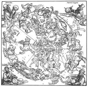 Der Nördliche Himmelskugelteil — Albrecht Dürer