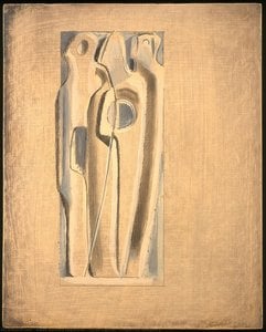 Three Figures – Project For Sculpture — Barbara Hepworth