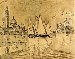 Study For Venice, Morning — Paul Signac