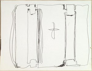 Untitled (sketch For Harvard Mural) — Mark Rothko, Abstract Expressionism