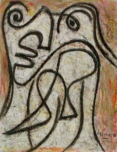 Composition With The Head Of Woman (for Lo) — Roy Turner Durrant