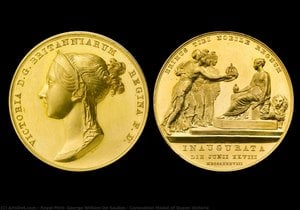 Coronation Medal Of Queen Victoria — Royal Mint, George William De Saulles