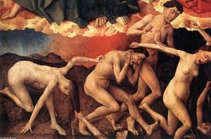 The Last Judgment (detail) (21) — Rogier Van Der Weyden