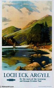 Loch Eck Argyll — Maurice William Greiffenhagen