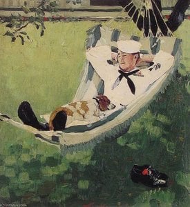 Study For Home On Leave — Norman Rockwell, American Regionalism