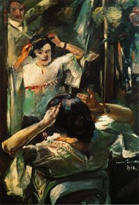 At The Mirror — Lovis Corinth