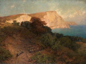 From English Seas (white Nose Cliff, The Highest In Dorset) — Joseph Langsdale Pickering