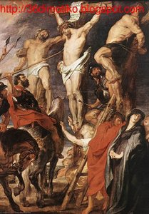 Cristo Sulla Croce Tra I Due Ladri — Peter Paul Rubens, Baroque Splendor