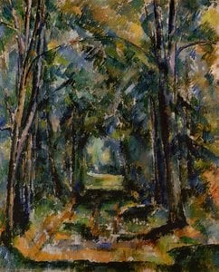 L'allée De Chantilly — Paul Cézanne, Post-impressionism