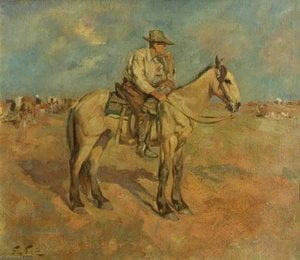 Cowboy on Guard