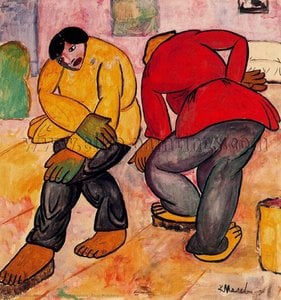 Bodenpolierer — Kasimir Sewerinowitsch Malewitsch, Cubism