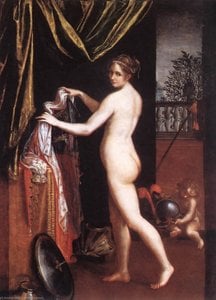 Minerva Dressing — ლავინია ფონტანა, Baroque Mannerism