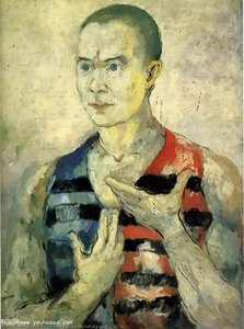 Portrait Of A Youth — Kazimir Malevich