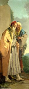 Deux Hommes En Costume Oriental — Giambattista Tiepolo