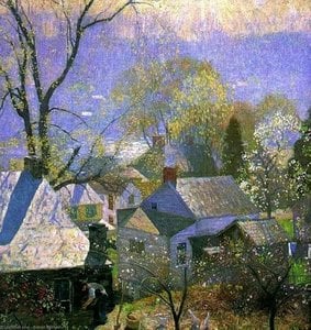 Springtime In The Village — Daniel Garber