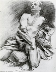 Modelo Reclinado — John Singer Sargent, Contemporary Realism
