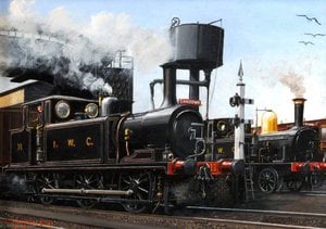 Isle of Wight Central No.11 to Sandown at Ryde Pier