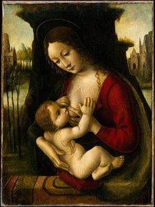 Madonna And Child — Bernardino Dei Conti, Renaissance