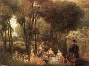 Les Champs Elysées — Jean-antoine Watteau