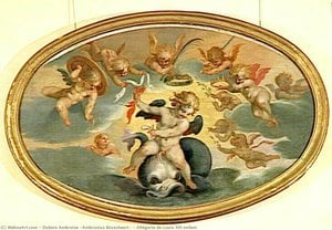 Allégorie De Louis Xiii Enfant — Dubois Ambroise (ambrosius Bosschaert)
