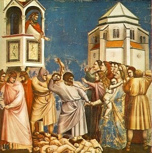 Scrovegni - [21] - Massacro Degli Innocenti — Giotto Di Bondone, Primo Rinascimento