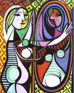 Girl Before A Mirror — Пабла Пікаса, Cubist Innovation