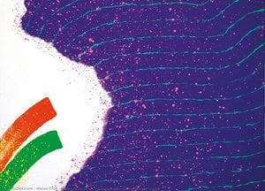 Contemplazione Superamento Della Grande Soglia — სიავ ჩინი, Abstract Expressionism