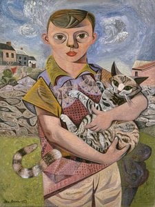 Sick Boy With A Cat — John Bowen
