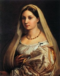 La Donna Velata — Rafael, High Renaissance