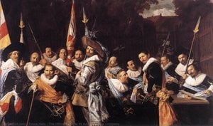 The Officers Of The St Adrian Militia Company — Frans Hals