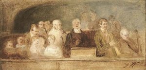 Study For 'the Village Choir' — Thomas George Webster