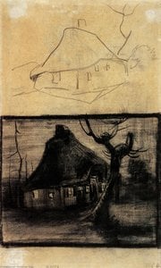 Two Studies Of A Cottage — विन्सेंट वैन गॉग, Realism