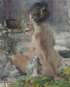 Nude Woman, (1923) — Nicolai Fechin