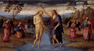 Baptism Of Christ — Vannucci Pietro (le Perugin)