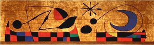 El Color Malva De La Luna — Joan Miró, Surrealist Expression
