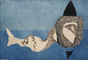 Monster In Blue Space — Lajos Vajda