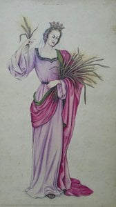 Allegorical Costume: Peace — Maria Sophia Jobim Magno De Carvalho