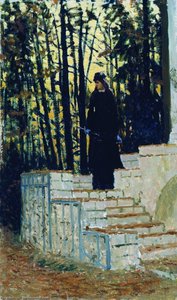 Female Figure In A Landscape